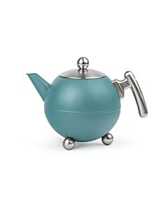 Theepot Duet Bella Ronde 1,2L sea blue