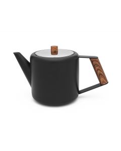 Theepot Duet Design Boston 1,1L mat zwart