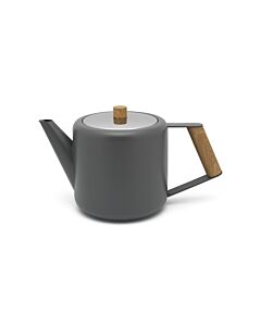 Theepot Duet Design Boston 1,1L grijs