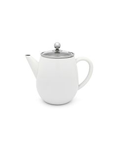 Theepot Duet Eva 1,1L wit