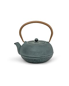 Theepot Sichuan 1L gietijzer blauw
