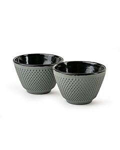 Kopjes Xilin gietijzer lichtgroen s/2