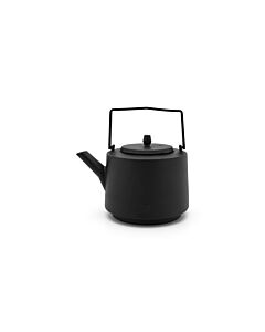 Theepot Hubei 1,2L gietijzer zwart