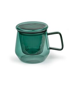 Tea for one Livorno glas jadegroen 290ml