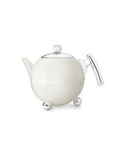 Theepot Bella Ronde 1,2L wit