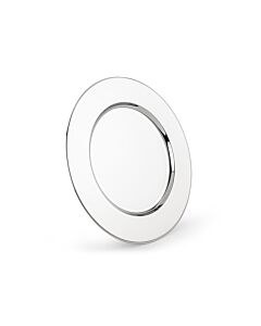 Onderbord 29,5 cm zilver kleur