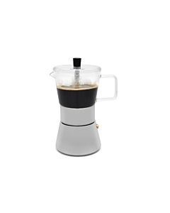 Espressomaker Otto 4-kops rvs