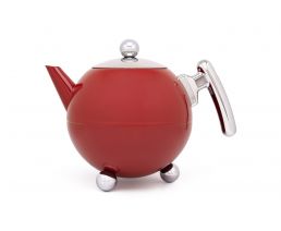 Theepot Bella Ronde 1,2L Carmine Red