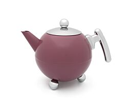 Theepot Duet Bella Ronde 1,2L Mauve