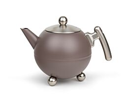 Theepot Duet Bella Ronde 1,2L aubergine