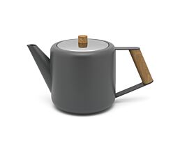 Theepot Duet Design Boston 1,1L grijs