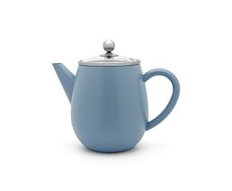 Theepot Duet Eva 1,1L ijsblauw