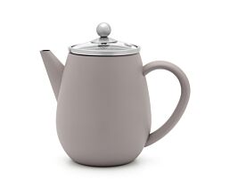 Theepot Duet Eva 0,5L betongrijs