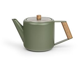 Theepot Duet Design Boston 1,1L legergroen