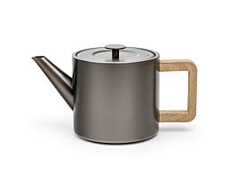 Theepot Duet Design Narvik 1,1L metallic grijs