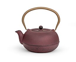 Theepot Sichuan 1L gietijzer pruim