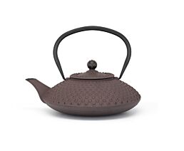 Theepot Xilin 1,25L gietijzer aubergine
