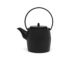 Theepot Kobe 1,2L gietijzer zwart