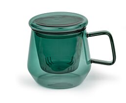 Tea for one Livorno glas jadegroen 350ml