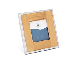 Fotolijst Orléans 7x7 esdoorn/zilver kleur
