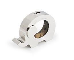 Spaarpot Olifant zilver kleur