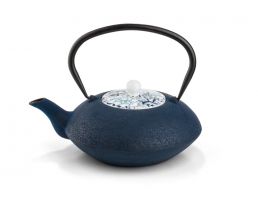 Theepot Yantai 1,2L, donkerblauw