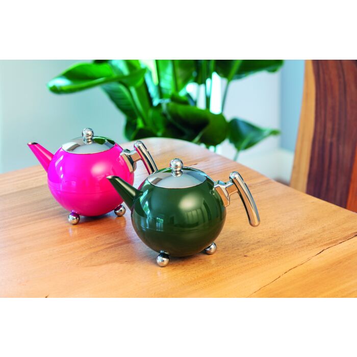bundel ei Prijs Theepot Bella Ronde 1,2L Dark Magenta